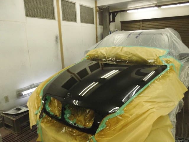BMW X5ボンネット塗装