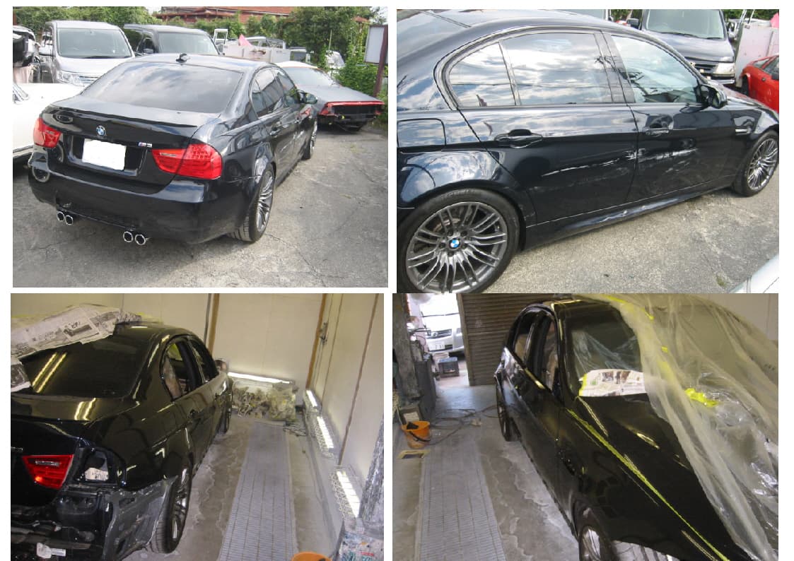 BMW M3 保険修理